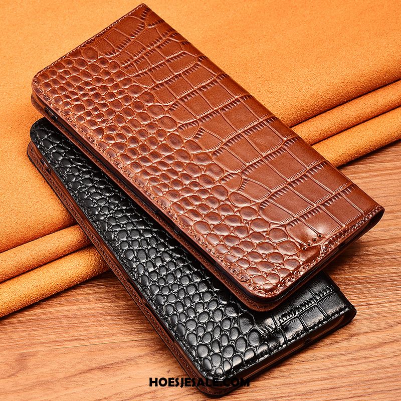 iPhone 11 Pro Hoesje Scheppend Siliconen Anti-fall Leren Etui Mobiele Telefoon Sale