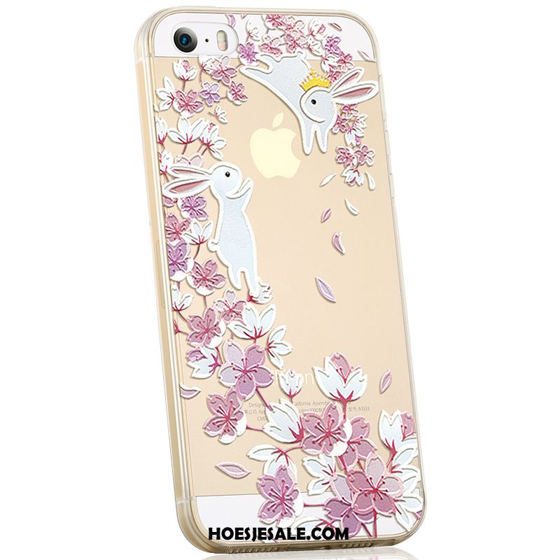 iPhone 5 / 5s Hoesje All Inclusive Anti-fall Persoonlijk Achterklep Zacht Kopen