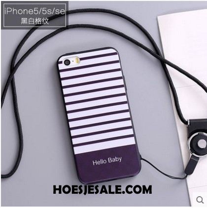 iPhone 5 / 5s Hoesje Bescherming Hoes Siliconen Zwart Mobiele Telefoon Kopen