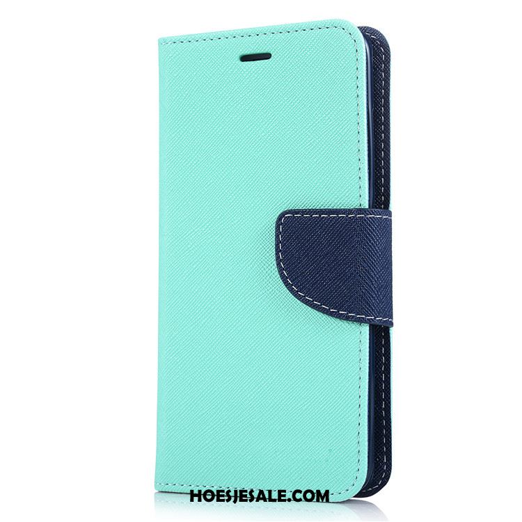 iPhone 5 / 5s Hoesje Hoes Folio Ondersteuning Leren Etui Groen Sale