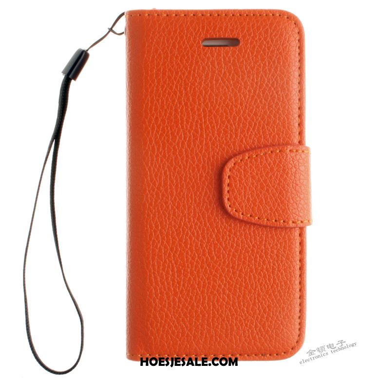 iPhone 5 / 5s Hoesje Oranje Mobiele Telefoon Hoes Anti-fall Folio Kopen