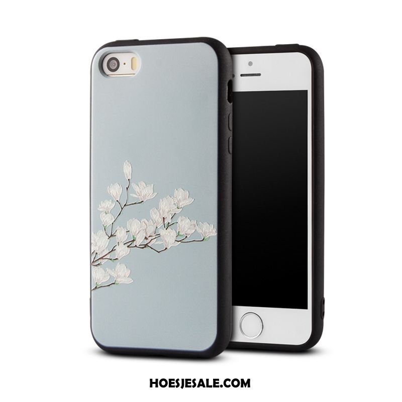 iPhone 5 / 5s Hoesje Vers Driedimensionaal Anti-fall All Inclusive Siliconen Kopen