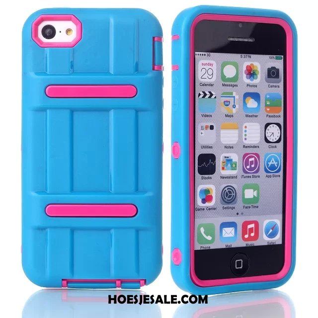 iPhone 5c Hoesje Nieuw Mobiele Telefoon All Inclusive Bescherming Rood Goedkoop