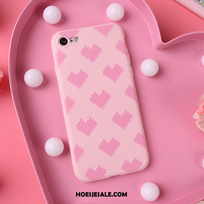 iPhone 6 / 6s Hoesje Anti-fall Mobiele Telefoon Roze Zacht All Inclusive Korting