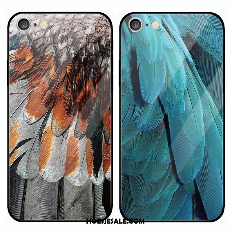 iPhone 6 / 6s Hoesje Blauw Mobiele Telefoon Siliconen All Inclusive Trendy Merk Kopen