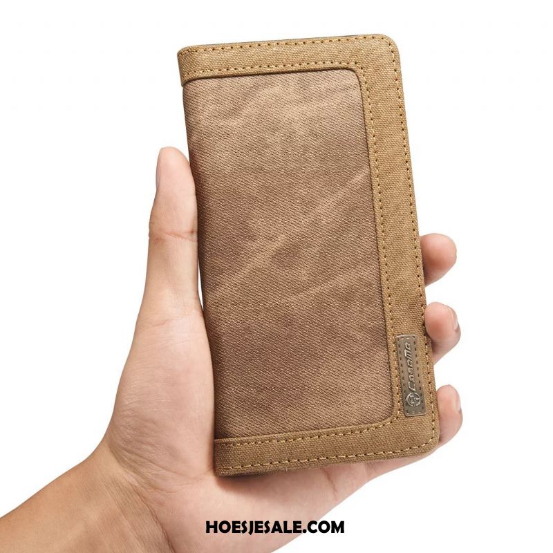 iPhone 6 / 6s Hoesje Hoes Folio Bescherming Bedrijf Khaki Korting