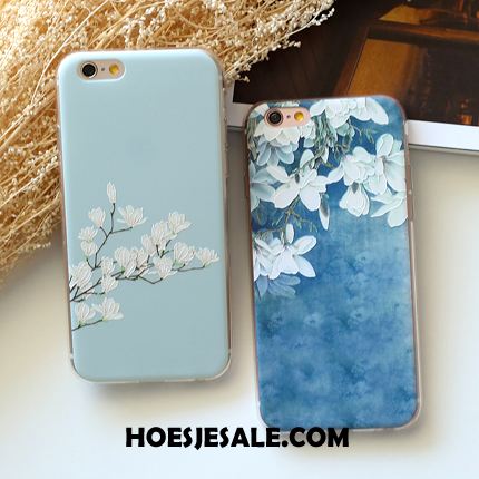 iPhone 6 / 6s Hoesje Hoes Siliconen Reliëf Zacht Mobiele Telefoon Aanbiedingen