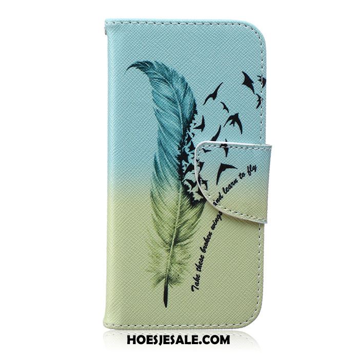 iPhone 6 / 6s Hoesje Leren Etui Spotprent Clamshell All Inclusive Bescherming Winkel