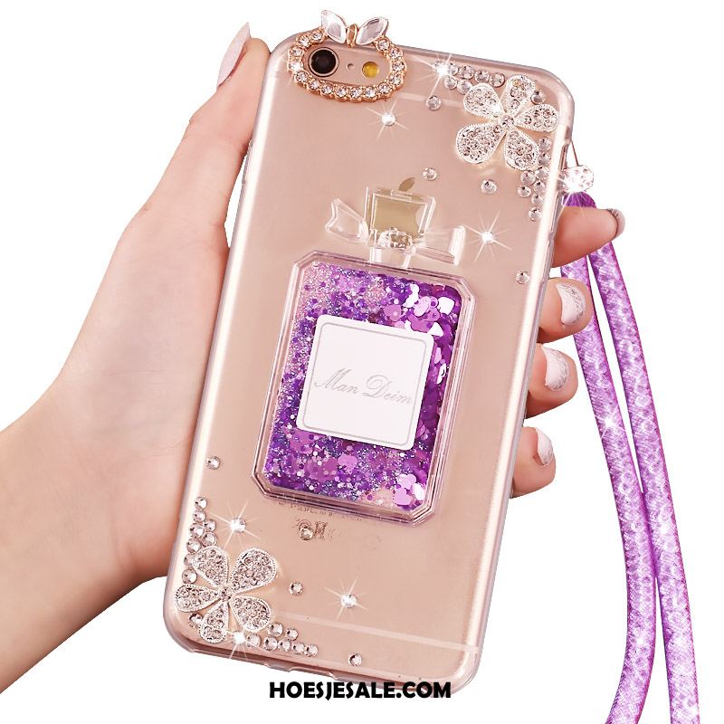 iPhone 6 / 6s Plus Hoesje Bescherming Drijfzand Hanger Siliconenhoesje Met Strass Korting