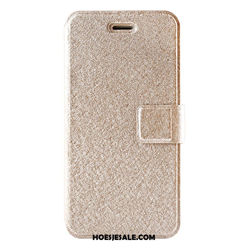 iPhone 6 / 6s Plus Hoesje Goud Clamshell Trend Leren Etui All Inclusive Kopen