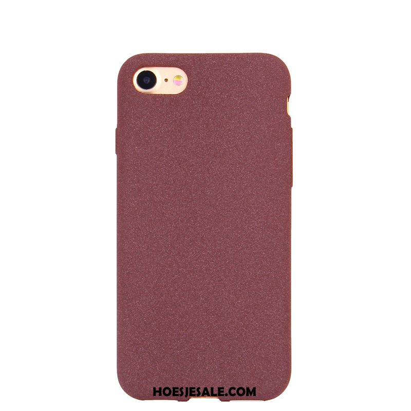 iPhone 7 Hoesje Eenvoudige Hoes Purper Lovers Schrobben Online