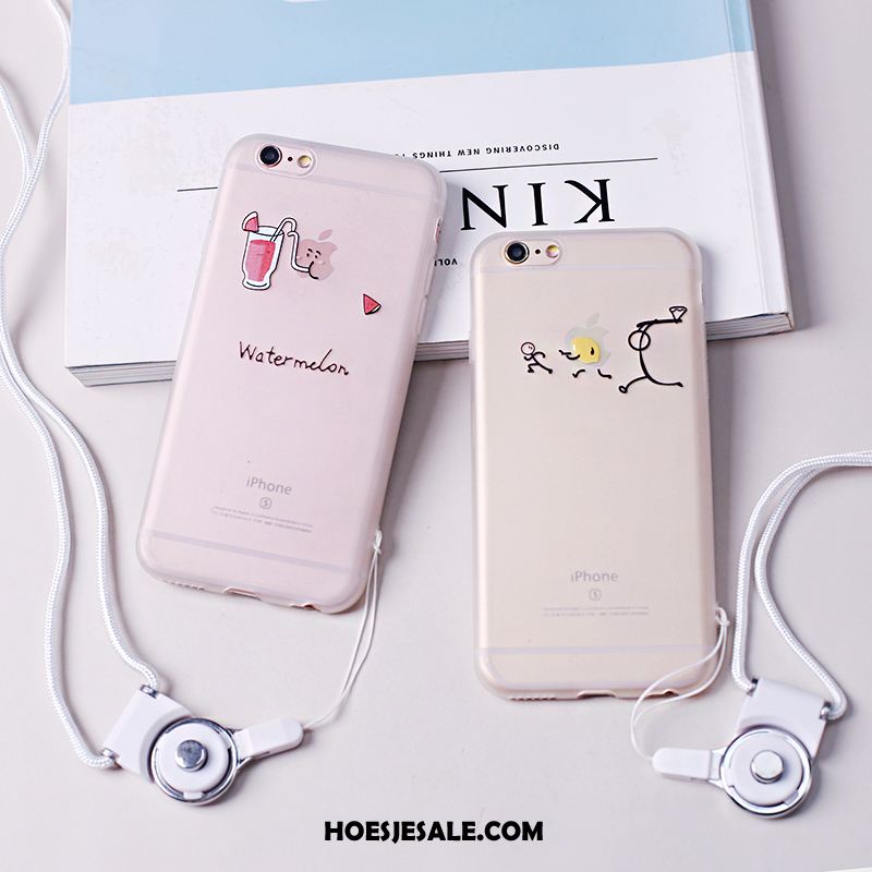 iPhone 7 Hoesje Lovers All Inclusive Hanger Siliconen Mobiele Telefoon Goedkoop