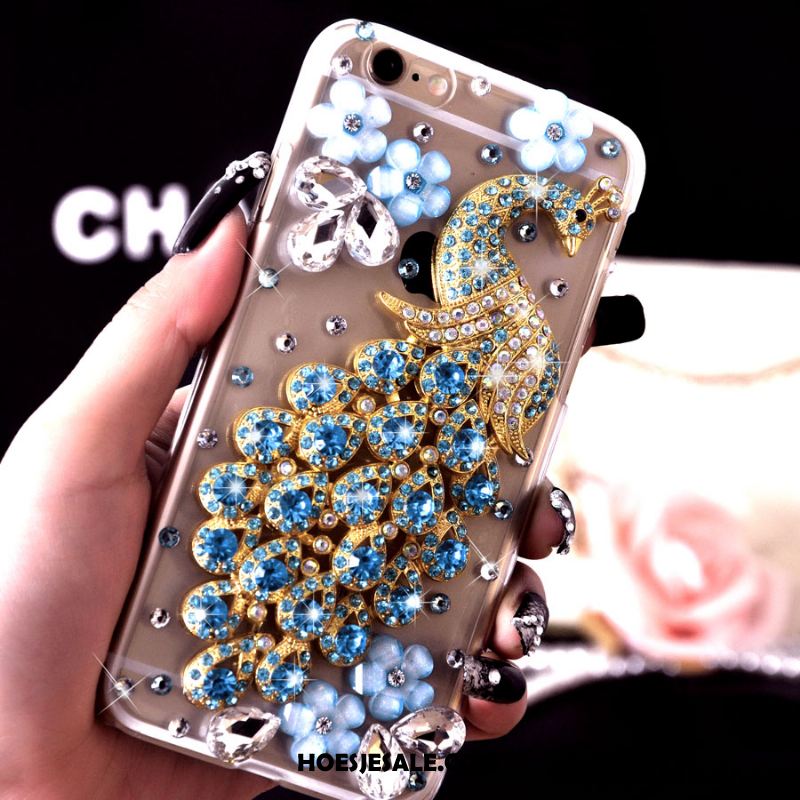 iPhone 7 Hoesje Trend Hoes Blauw Met Strass Bescherming Aanbiedingen