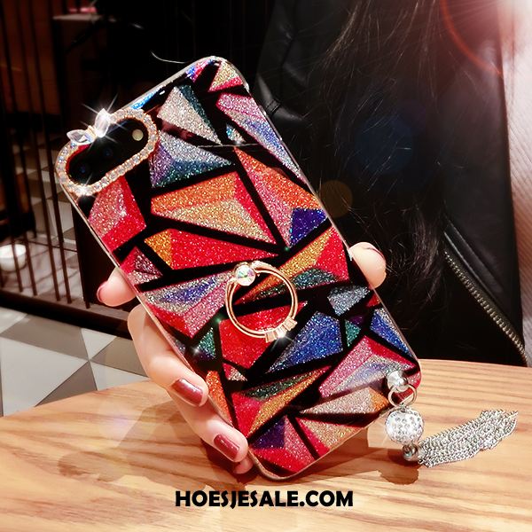 iPhone 7 Plus Hoesje Klittenband Met Strass Trendy Merk Kleur Ring Kopen