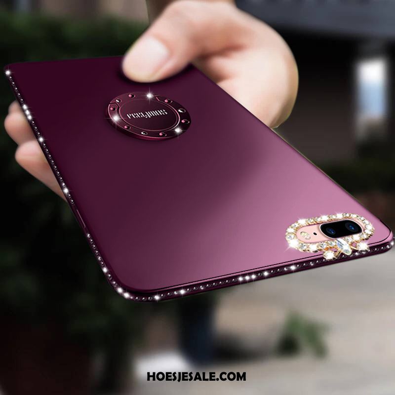 iPhone 7 Plus Hoesje Purper Met Strass Ondersteuning Hanger Luxe Kopen