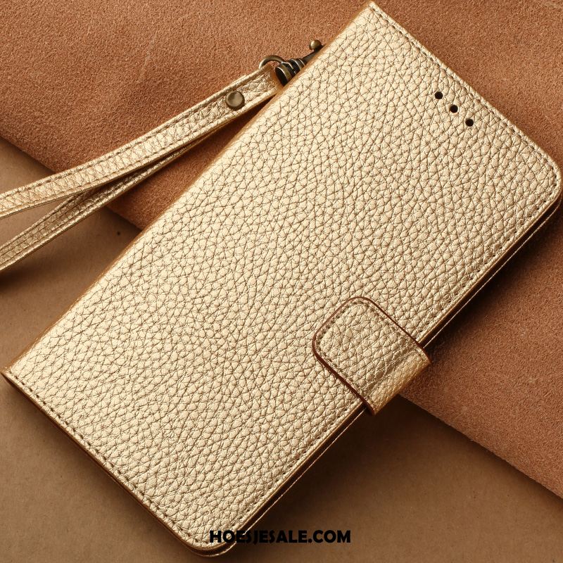 iPhone 8 Plus Hoesje Clamshell Goud Anti-fall Hanger Mobiele Telefoon Online