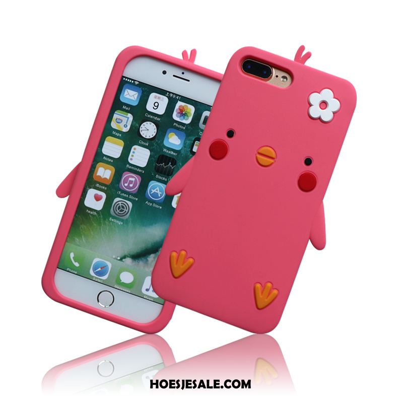 iPhone 8 Plus Hoesje Persoonlijk Scheppend Trendy Merk Zacht Hanger Goedkoop