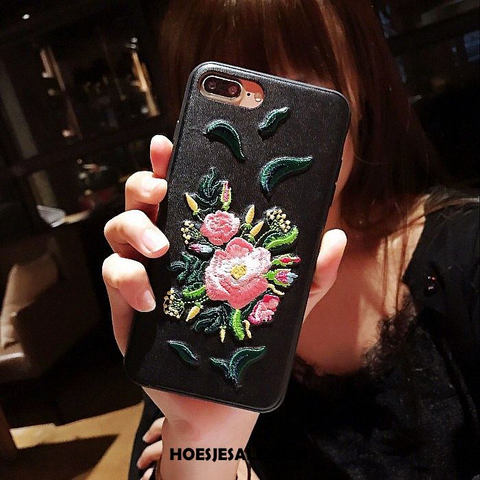 iPhone 8 Plus Hoesje Scheppend Luxe Groen Trendy Merk Mobiele Telefoon Sale