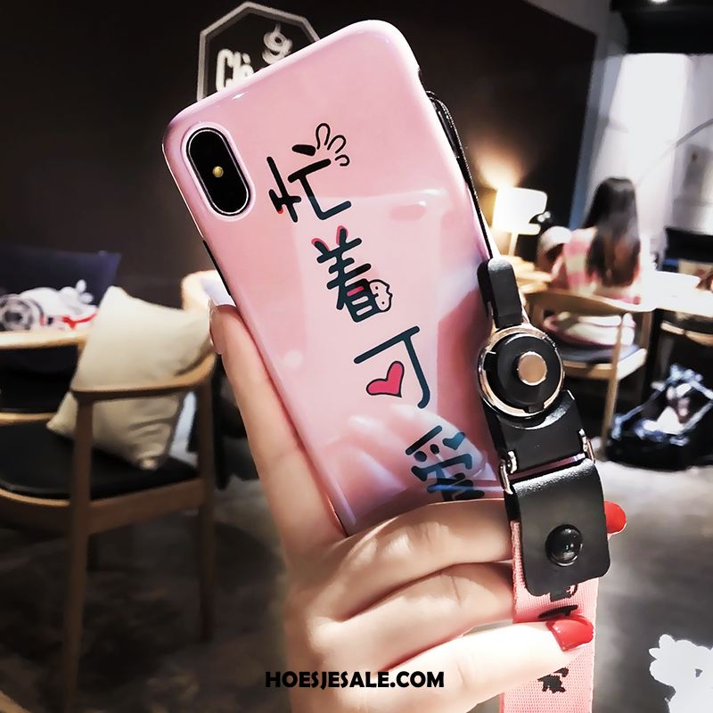 iPhone Xs Hoesje Lovers Trendy Merk Mobiele Telefoon Blauw All Inclusive Kopen