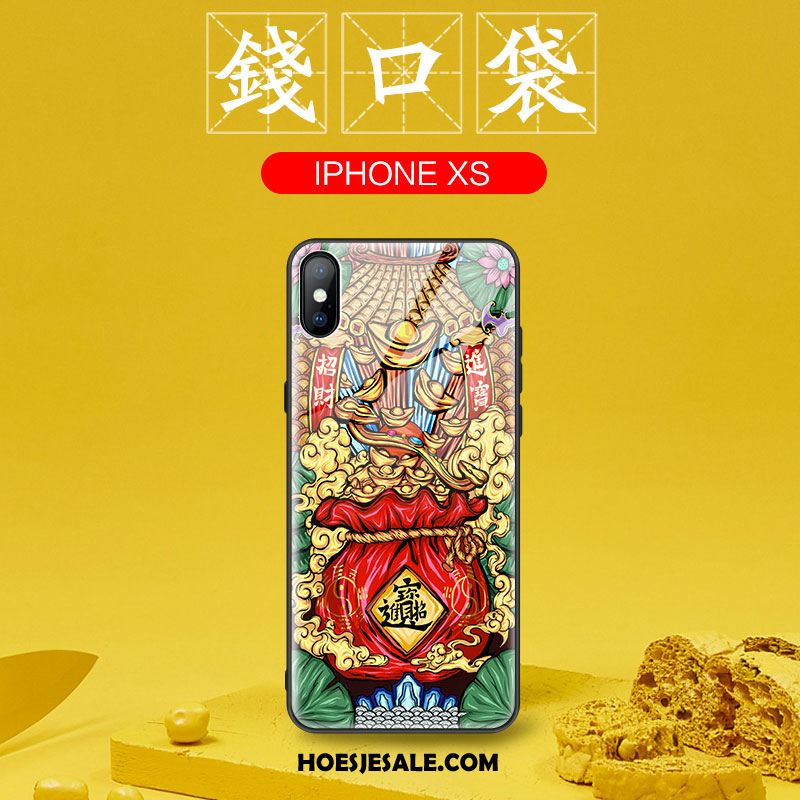 iPhone Xs Hoesje Nieuw Scheppend Trendy Merk Bescherming Glas Online