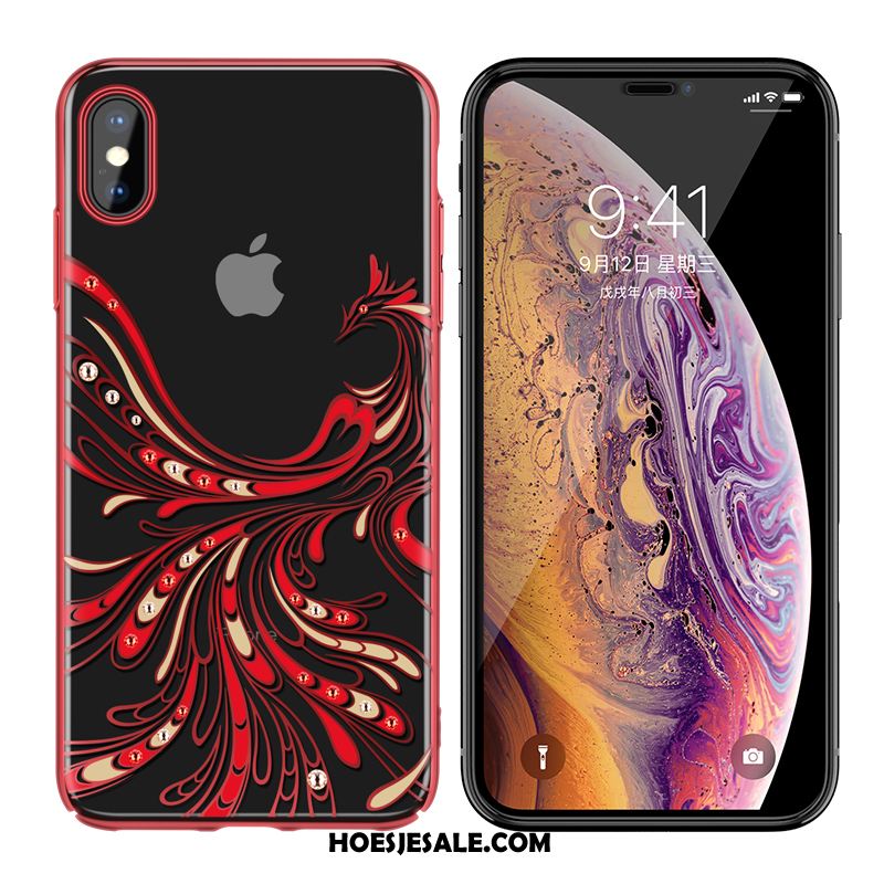 iPhone Xs Hoesje Persoonlijk Nieuw Lovers Mobiele Telefoon Doorzichtig Goedkoop