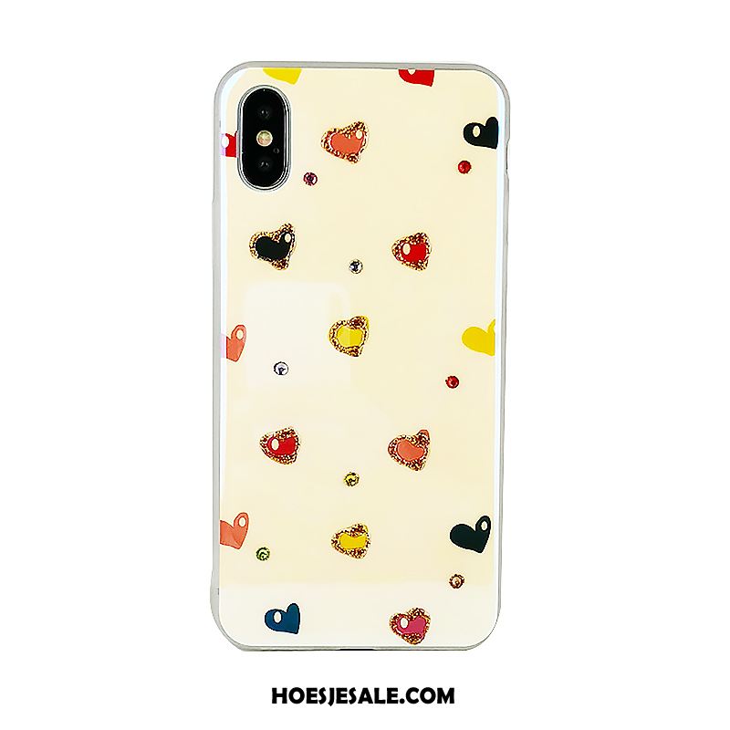 iPhone Xs Max Hoesje Anti-fall Blauw All Inclusive Liefde Mobiele Telefoon Korting