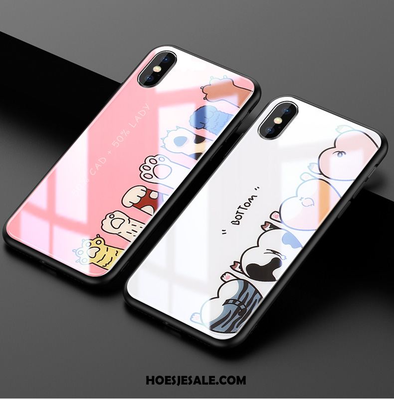 iPhone Xs Max Hoesje Anti-fall Lovers Trendy Merk Dun Persoonlijk Winkel